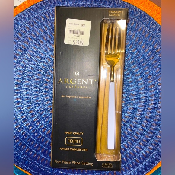 Single 5-Piece Argent Flatware Place Setting - Picture 6 of 11